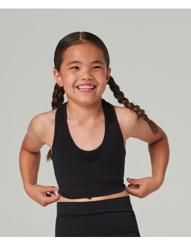 TOM-TL697-Haut court sans coutures pour enfants